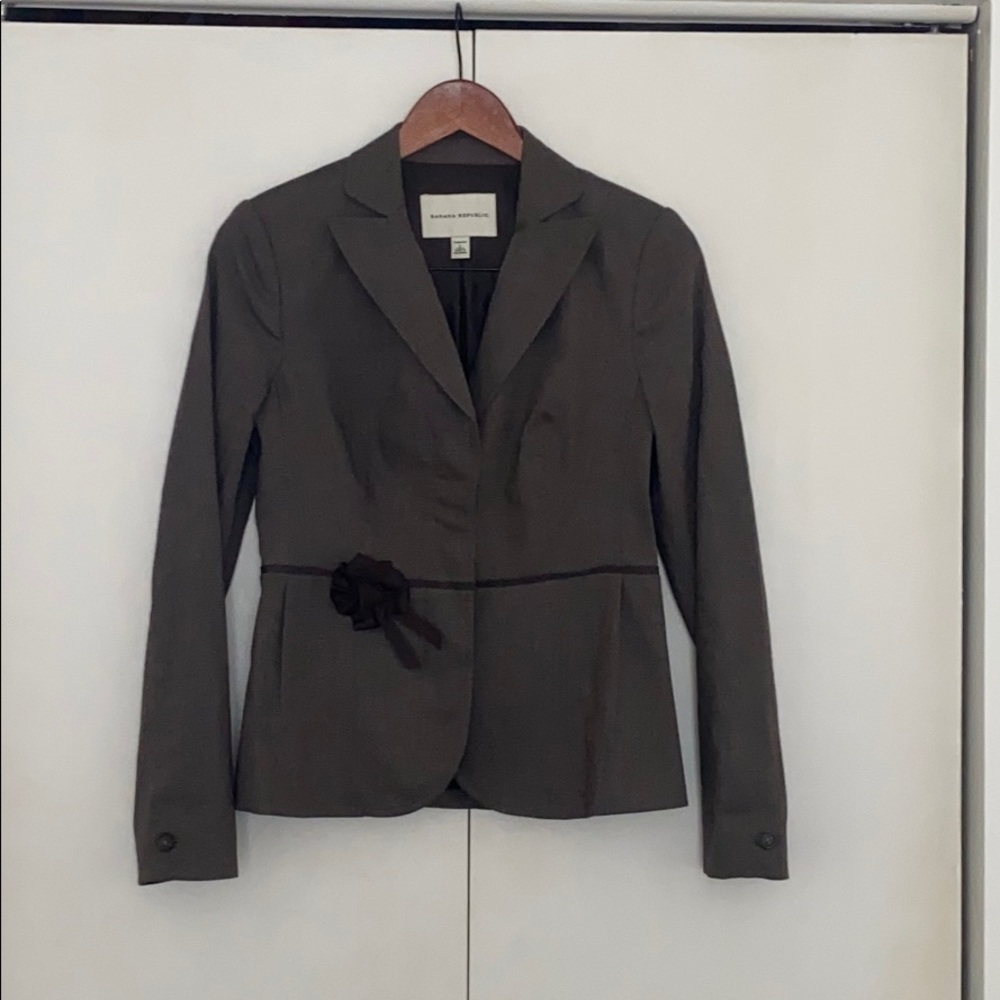 BANANA REPUBLIC FITTED BLAZER